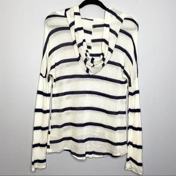 Vintage Havana Striped Hoodie Lightweight - Picture 2 of 6